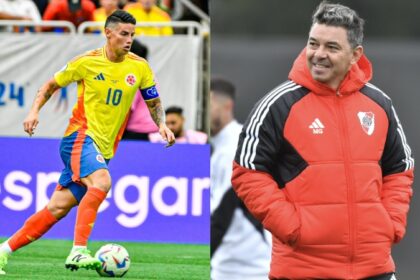 James Rodríguez en carpeta de Marcelo Gallardo para River Plate