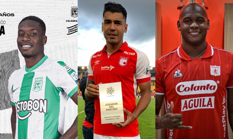 Los delanteros que Santa Fe podría contratar en el periodo de libres