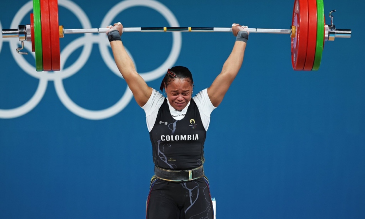 Mari Leivis Sánchez medalla de plata para Colombia en halterofilia