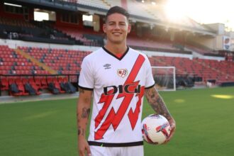 Esto vale la camiseta de James Rodríguez en el Rayo Vallecano