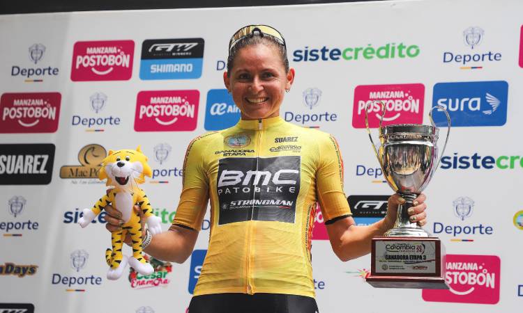 Victoria ecuatoriana en etapa 3 de la Vuelta a Colombia Femenina