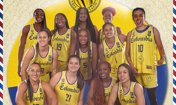 La Selección Colombia de Baloncesto clasificó a la Americup 2025