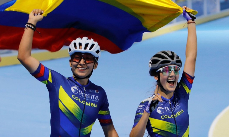 Colombia, campeón mundial de patinaje de velocidad