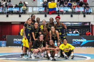 Colombia invicta en el Sudamericano de Baloncesto Femenino