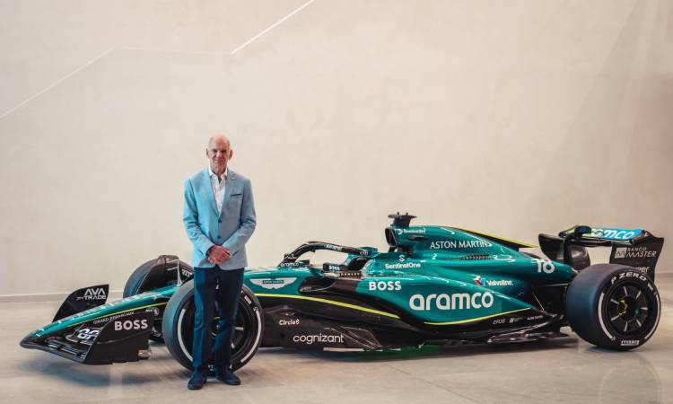 El gurú de la Fórmula 1 Adrian Newey desembarca en Aston Martin