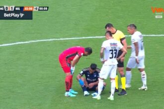 Video: así fue la lesión de Radamel Falcao ante Once Caldas