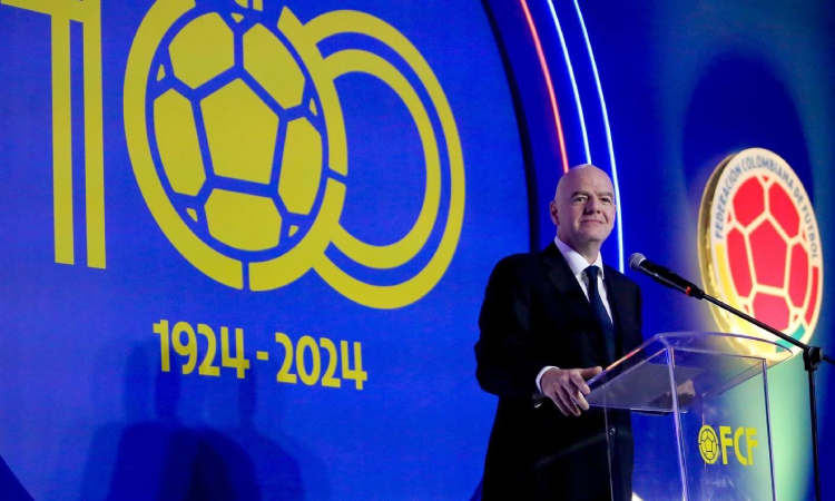 Gianni Infantino y su mensaje para los colombianos