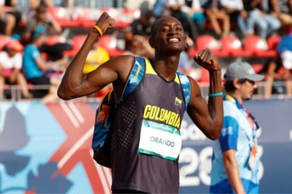 El colombiano Jhon Sebastián Obando oro paralímpico en 400 m