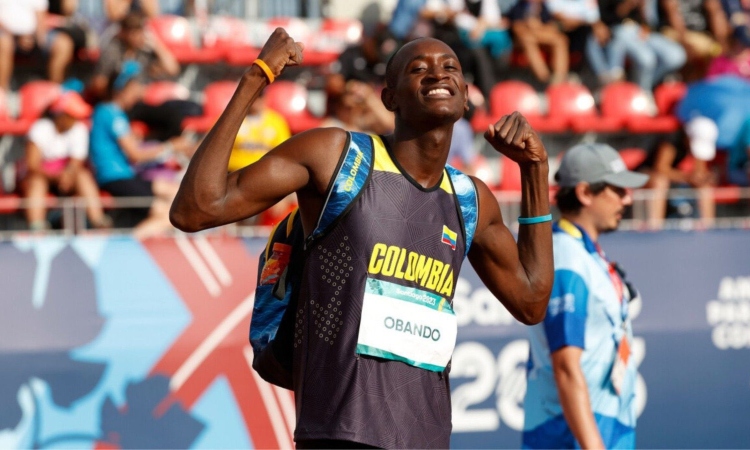 El colombiano Jhon Sebastián Obando oro paralímpico en 400 m