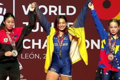 Karoll López, campeona mundial de arranque en el Mundial Sub-20