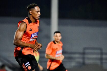 Yerry Mina desconvocado para el partido frente Argentina