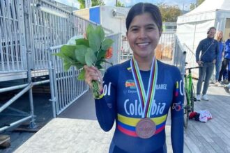 Paula Caballero ganó el bronce de la contrarreloj C3 en el Mundial de Ruta Zúrich 2024