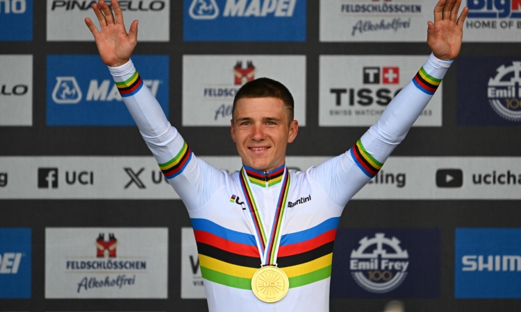 Remco Evenepoel es campeón del mundo de contrarreloj