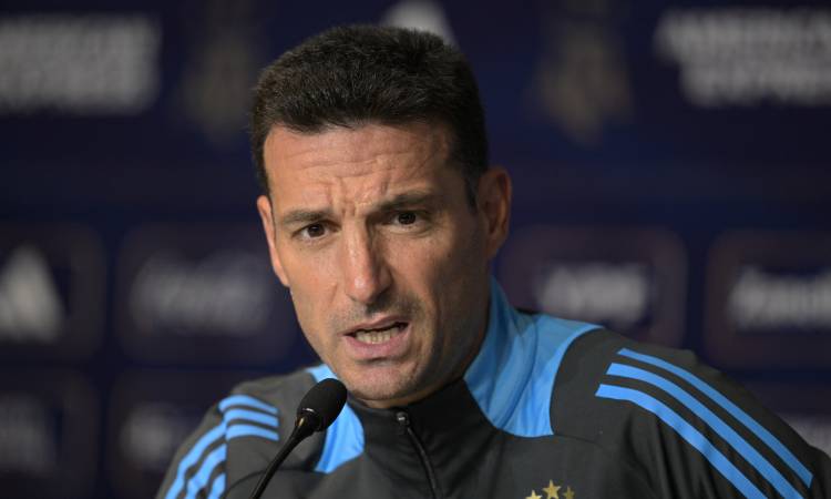 Scaloni y su queja para el partido vs Colombia por Eliminatorias