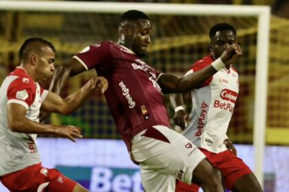 Tolima y Santa Fe empataron por la fecha 12 de Liga BetPlay