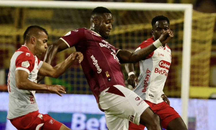 Tolima y Santa Fe empataron por la fecha 12 de Liga BetPlay