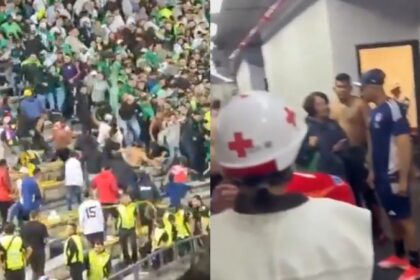 Video: jugadores de Junior asistieron a los hinchas tras desmanes