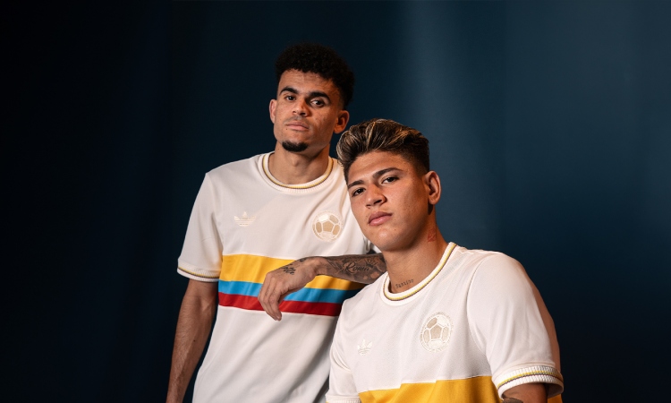 Adidas presentó la nueva camiseta de la Selección Colombia