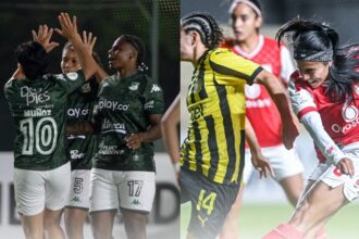 Así les fue a Santa Fe y Cali en su debut en la Copa Libertadores Femenina 2024