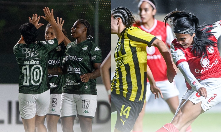 Así les fue a Santa Fe y Cali en su debut en la Copa Libertadores Femenina 2024