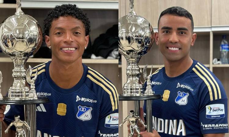 Bertel y Navarro volverán a Millonarios para este partido