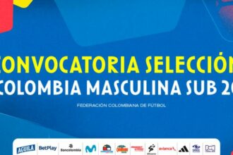 Convocatoria Selección Colombia Sub-20 para microciclo