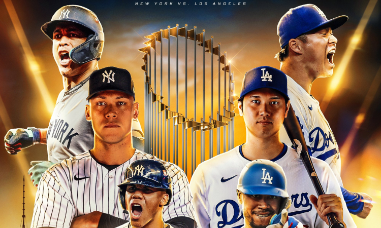 Dodgers y Yankees chocarán en una explosiva Serie Mundial del béisbol