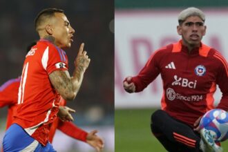 Eduardo Vargas y Carlos Palacios habrían tenido una pelea