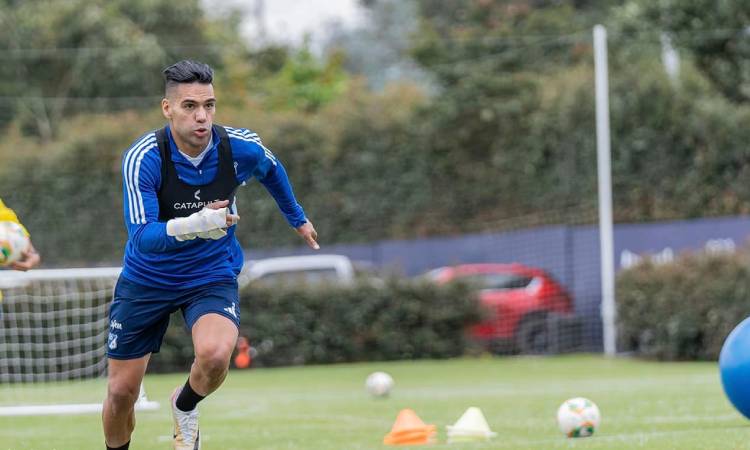 Falcao podría volver a jugar con Millonarios para el clásico