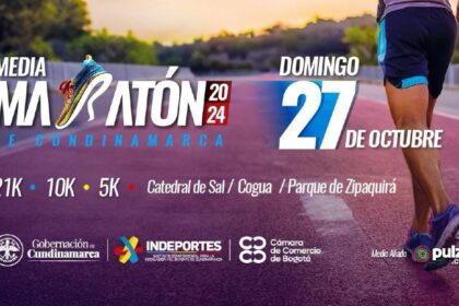 Restan 18 días para la Media Maratón de Cundinamarca 2024