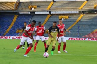 Santa Fe y Águilas empataron por la fecha 13 de la Liga BetPlay