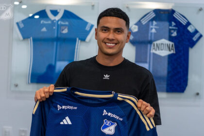 Stiven Vega renueva su contrato con Millonarios