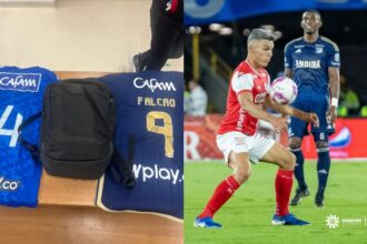 Habían camisetas de Millonarios en el camerino de los árbitros