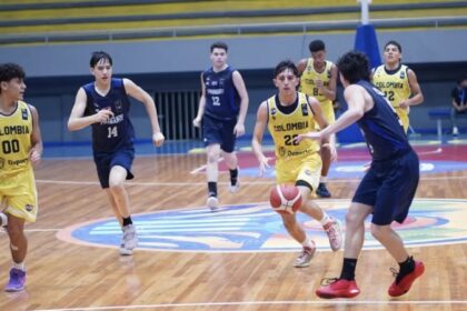 Victoria colombiana en el Sudamericano Sub-15 de baloncesto