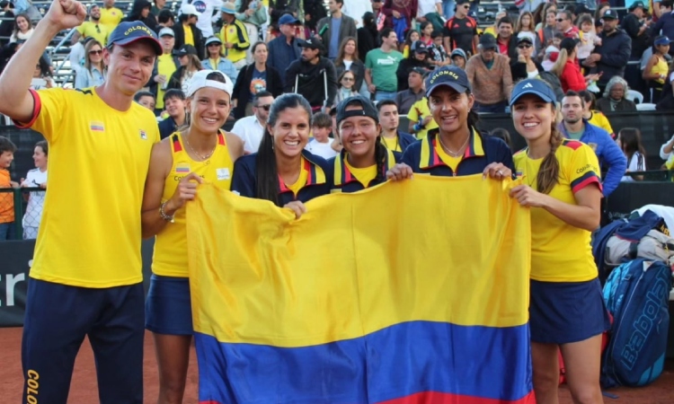 Colombia clasifica al Grupo Mundial de la Billie Jean King Cup