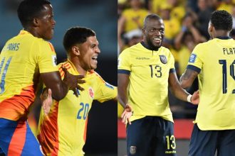 Colombia-Ecuador: Un duelo picante en una eliminatoria