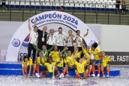 Colombia campeón del Sudamericano Sub-20 de Futsal