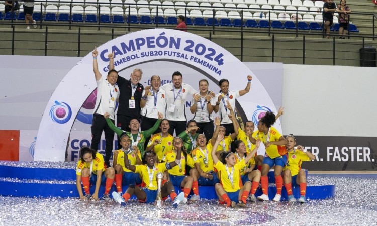 Colombia campeón del Sudamericano Sub-20 de Futsal