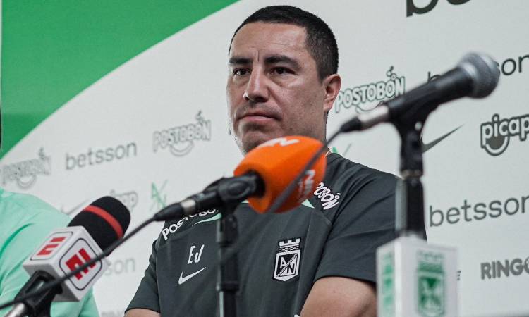 "No era para ellos", dijo Efraín Juárez, técnico de Atlético Nacional