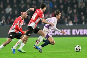 Girona cae goleado ante el PSV Eindhoven en Champions