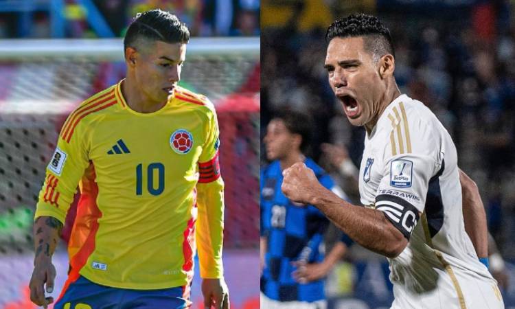 Mensaje de James a Falcao por ser el máximo goleador