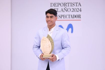 Ángel Barajas ganó el premio al Deportista del Año