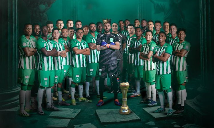 Atlético Nacional, el mejor equipo del futbol colombiano en el 2024