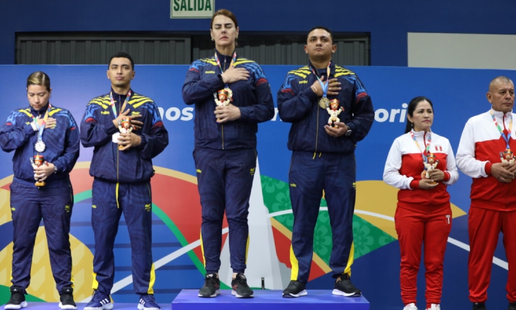 Colombia continúa liderando el medallero de Ayacucho 2024