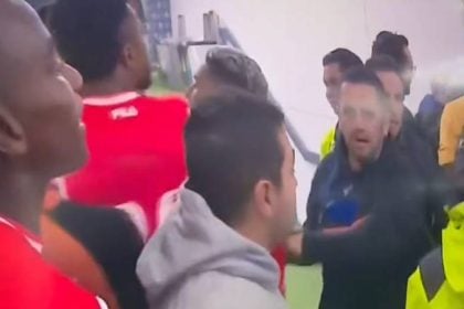 Pelea entre jugadores de Millonarios y Santa Fe en los camerinos