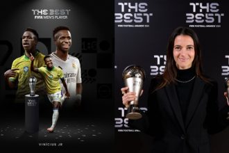 Vinicius y Bonmatí son elegidos los mejores de 2024 por la FIFA