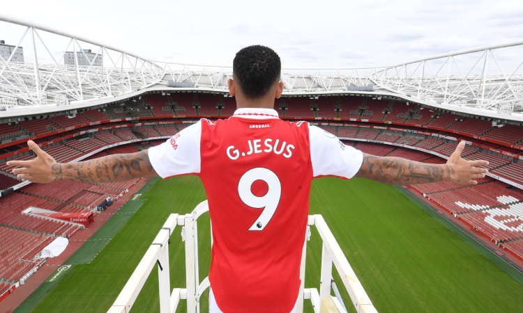 Arsenal perdió a Gabriel Jesus por el resto de la temporada