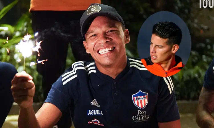 Bacca le 'coqueteó' a James para que llegue al Junior