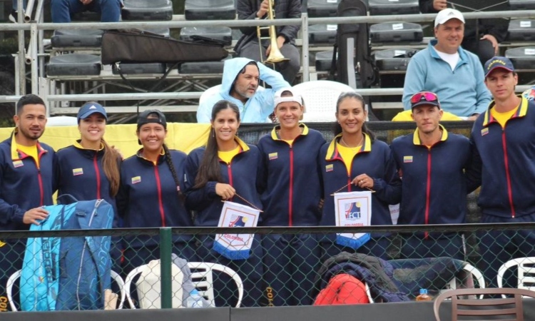 Se conoció el grupo de Colombia en la Billie Jean King Cup