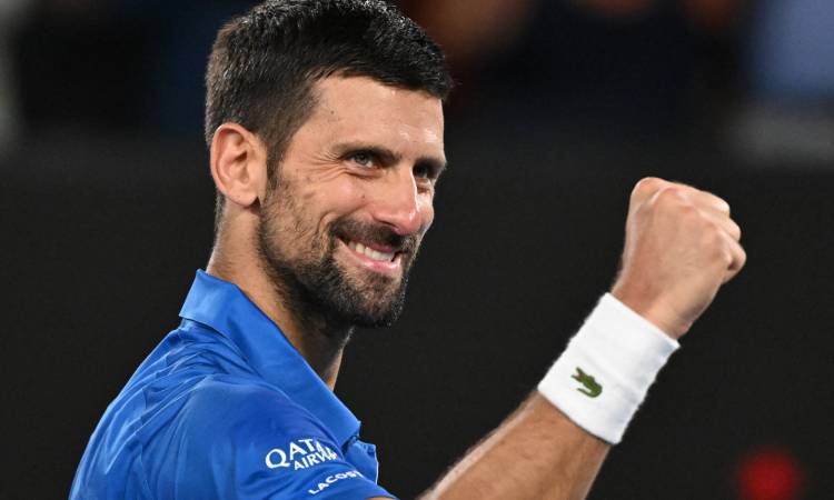 Djokovic ya es el jugador con más partidos en los Grand Slam